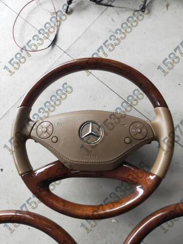 奔驰221S250 S450 S500 S600 S420 S400 S350 S280桃木方向盘总成