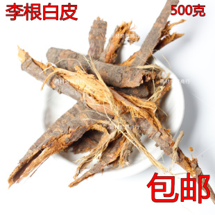 中药材 李根白皮 甘李根白皮 新货无杂 500克 包邮