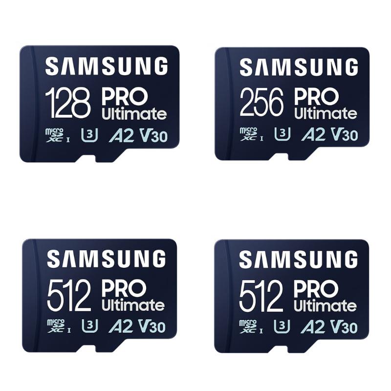 三.星TF卡128G 256G 512G 无人机U3 A2 V30 4K读200MB/S高速存储