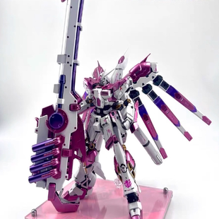 代工万代 RG 金属粉 海牛高达 粒子炮 阿姆罗 牛高达拼装模型重涂