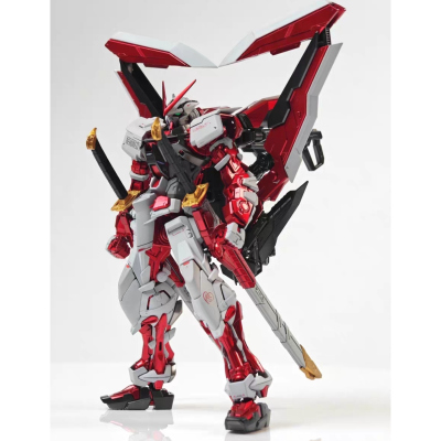 现货万代 MG 129 红异端 改 Astray Red红迷茫红色异端改板喷改色