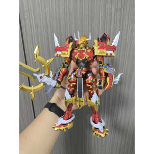 万代数码 模型 宝贝FRS凯撒暴龙兽金属色喷涂伪电镀代工上色拼装