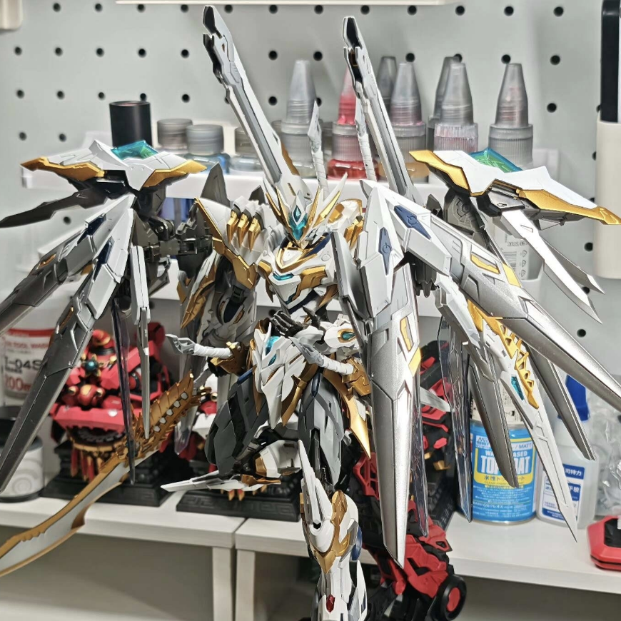 代工现货忠勇级摩动核 白金改色干将 星甲魂将传拼装国创可动模型