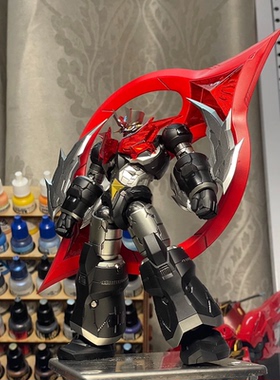 代工现货 GSC 真魔神ZERO 金属色重涂 电镀红暗黑大将军 拼装模型