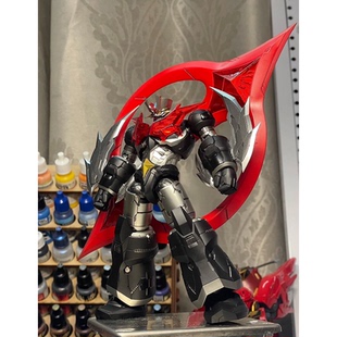 代工现货 GSC 真魔神ZERO 金属色重涂 电镀红暗黑大将军 拼装模型