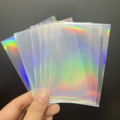 65*90mm桌游卡牌卡膜镭射卡膜