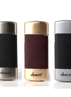 百诚清悠2号超薄精致贴皮砂轮明火打火机BCZ307-2