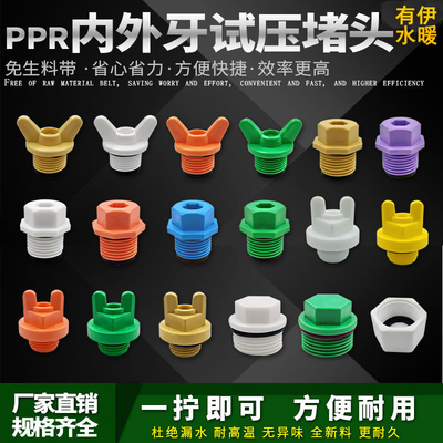 塑料4分堵头ppr外丝堵头精品丝堵