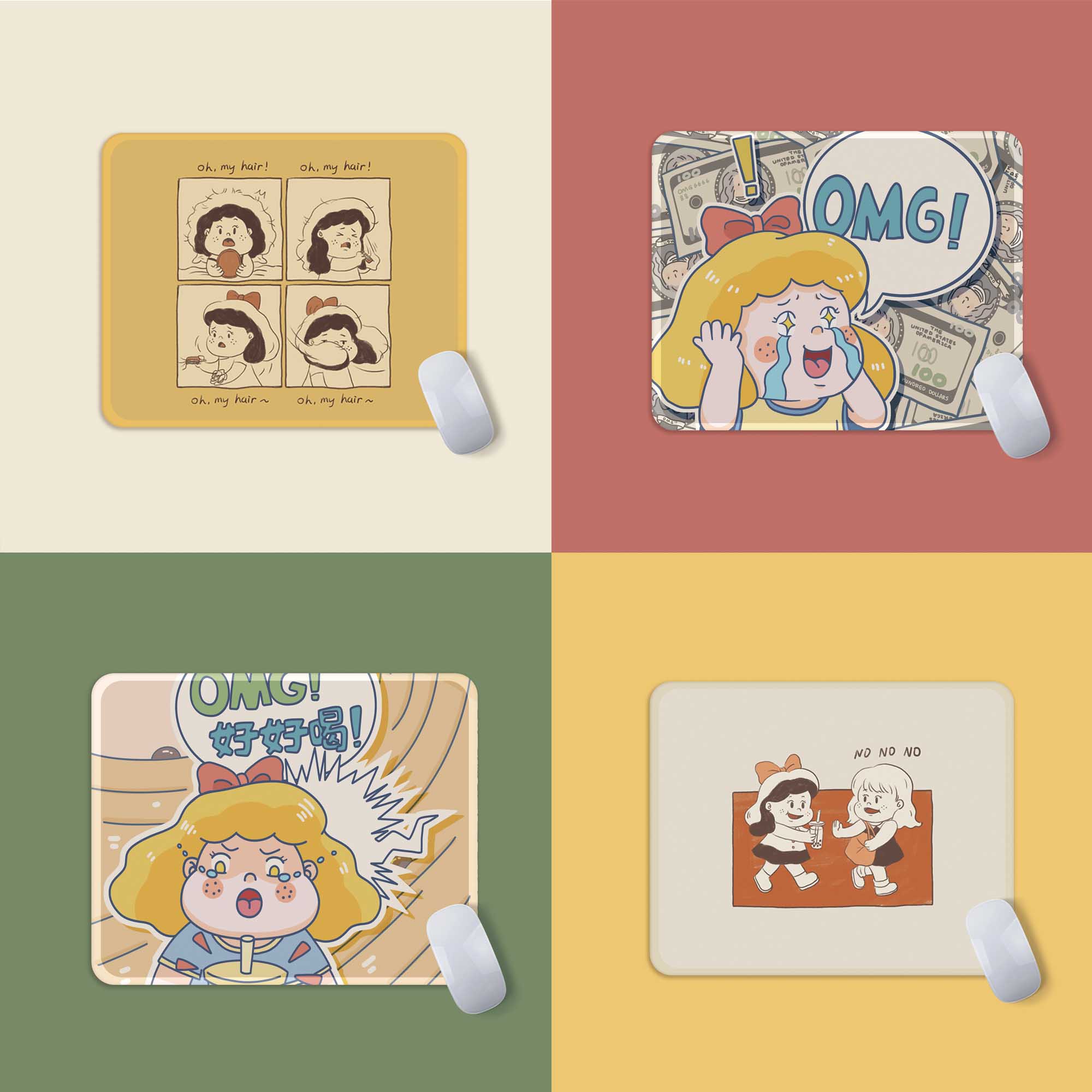 原野趣原创设计鼠标垫小号可爱女士卡通电竞复古办公游戏胶垫桌垫|msdalam kategori Perkakasan komputer/monitor/Komputer Zhou Bian, Komputer Zhou Bian, pad tetikus/paste/pad pergelangan tangan - dari Buy2taobao.com untuk memberikan perkhidmatan ejen Taobao profesional membeli