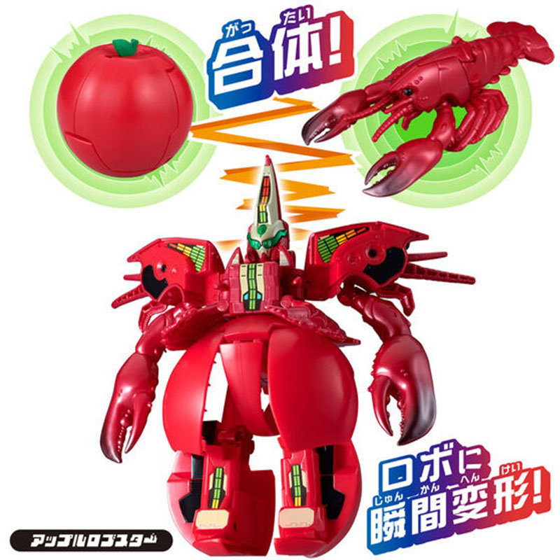 반다이의 BANDAI 요이도로 충돌 로봇이 즉시 융합되어 어린이 교육용 장난감 메카로 변신합니다