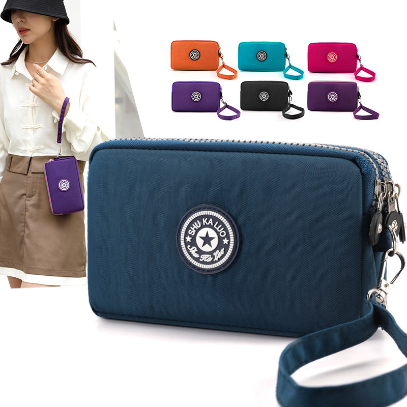 2026新款手腕包女手机包三层拉链手拿包中年妈妈外出小包迷你小包