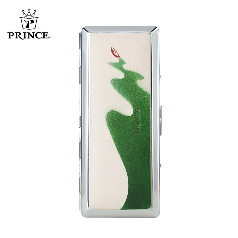 日本王子PRINCE高级烟盒孤舟远行创意小巧细长款便携烟夹送人礼物