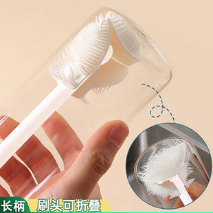 可拆卸长柄洗杯刷清洁长柄小刷子缝隙刷玻璃杯家用水杯破壁机清洗
