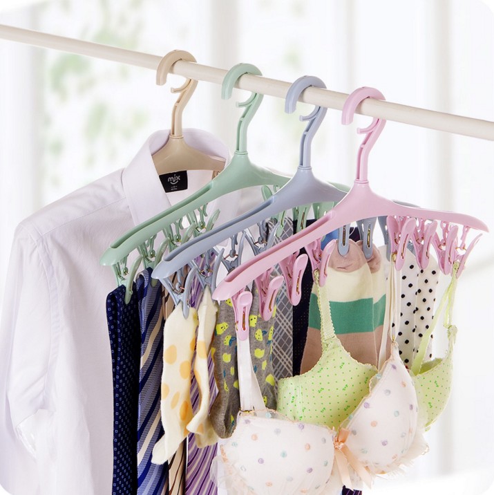 卡扣多功能婴儿晾内衣塑料夹子