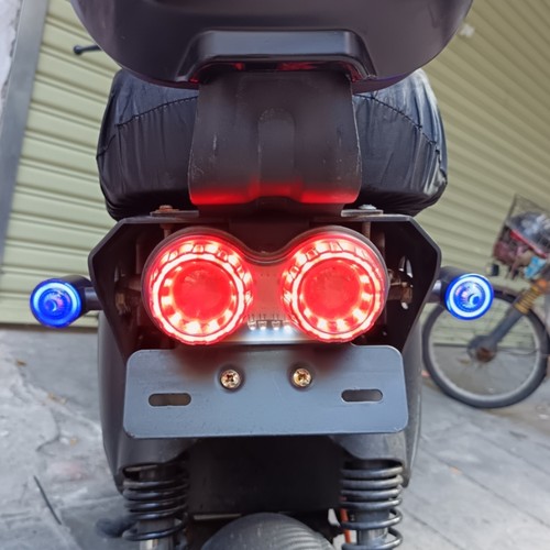 适配深远009a8T90奇迹牛电动车直上五线火箭尾灯转向灯直上