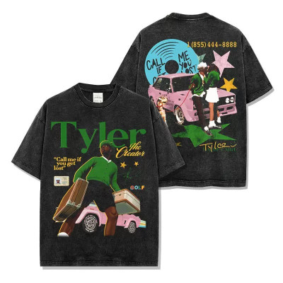 TylerTheCreator美式水洗短袖