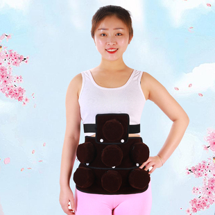 无烟艾灸盒随身灸加厚纯铜温灸器布套袋家用七联可拆胃部全身通用