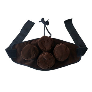 艾灸盒随身灸温灸器艾草无烟艾灸仪器家用艾灸罐布套4罐布套