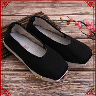 京剧戏曲戏剧戏鞋老旦鞋方口鞋老生鞋夫子里夫字履方口灶老汉鞋子