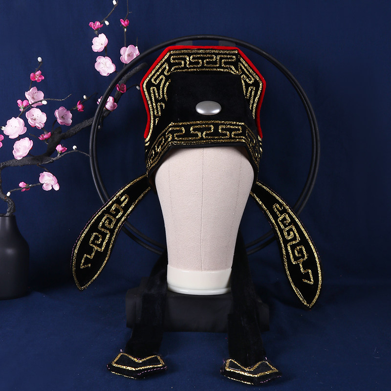 戏曲京剧戏帽学士巾解元巾古装李白小生巾素生帽书生公子帽高方巾,运动/瑜伽/健身/球迷用品,古典舞配饰,淘宝优惠券,粉丝福利购,淘宝优惠卷