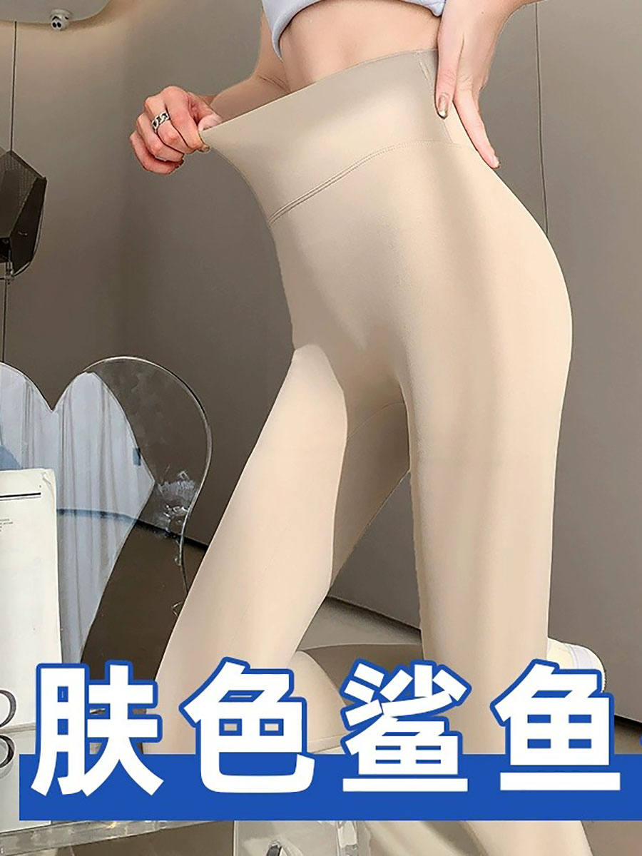 采购产品妇女运动打底裤,夏季薄外衣,肉色高腰腹部控制,可呼吸