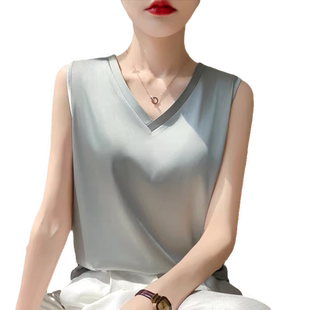 吊带背心女夏季2026新款温柔知性时尚潮气质无袖打底宽松内搭上衣