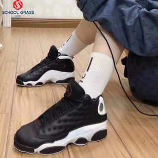 校草的地摊Air Jordan 13 AJ13 反转熊猫 黑白 篮球鞋 884129-061