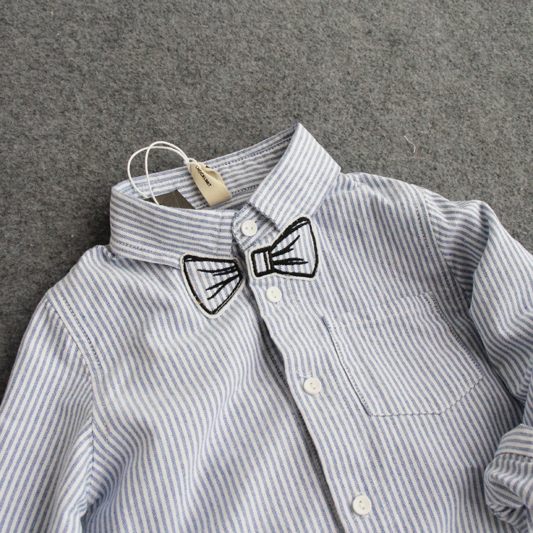 Chemise garcon à manche longue - Ref 2075841 Image 3