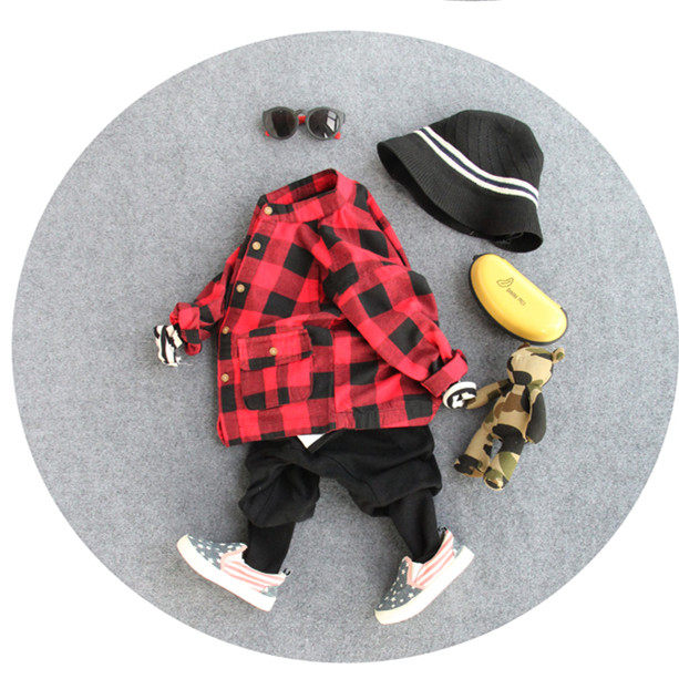 Chemise garcon à manche longue - Ref 2073803 Image 4