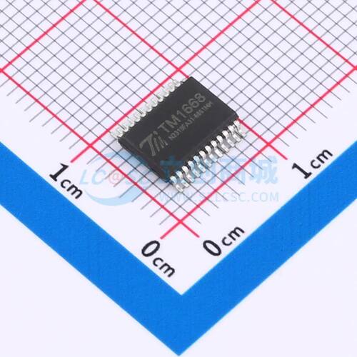 原装正品 TM1668 封装SSOP-24-208mil 数码管驱动