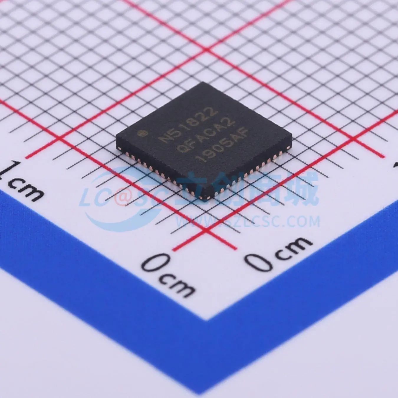 原装正品 NRF51822-QFAC-R 封装QFN-48-EP(6x6) 无线收发芯片