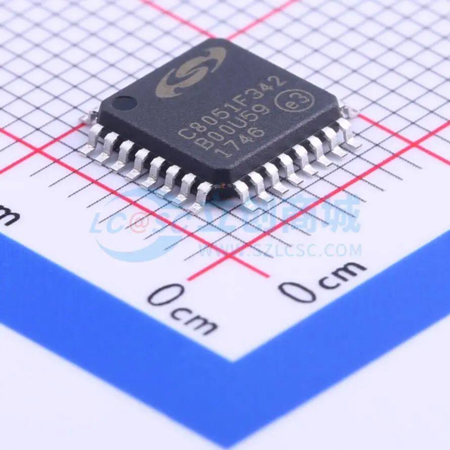 原装正品 C8051F342-GQ 封装LQFP-32(7x7) 单片机(MCU/MPU/SOC)