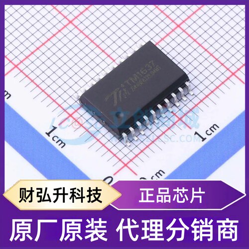 原装正品 TM1637 封装SOP-20-300mil 数码管驱动