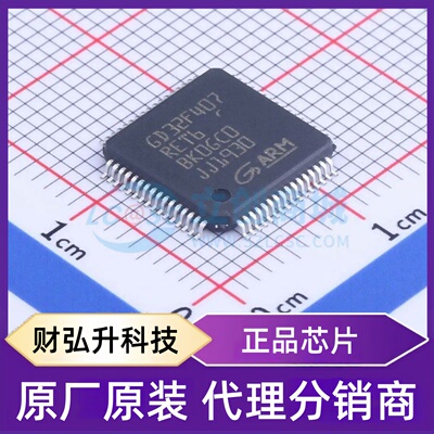 全新原装 GD32F407RET6 封装 LQFP-64(10x10) 单片机(MCU/MPU/SOC