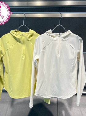 DESCENTE迪桑特2025早秋女士休闲运动半拉链针织卫衣D5332THD36