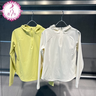 DESCENTE迪桑特2025早秋女士休闲运动半拉链针织卫衣D5332THD36