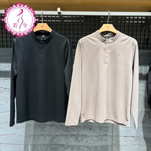 KOLON SPORT可隆2026春男士都市通勤亨利领长袖针织衫LHRT6ST817