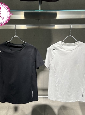 DESCENTE迪桑特2025夏季女士TOUGH透气排汗短袖T恤D5232TTS38