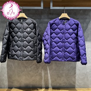 KOLON SPORT可隆2025秋冬女士波浪纹鹅绒轻量羽绒服LKDJ5WTK16
