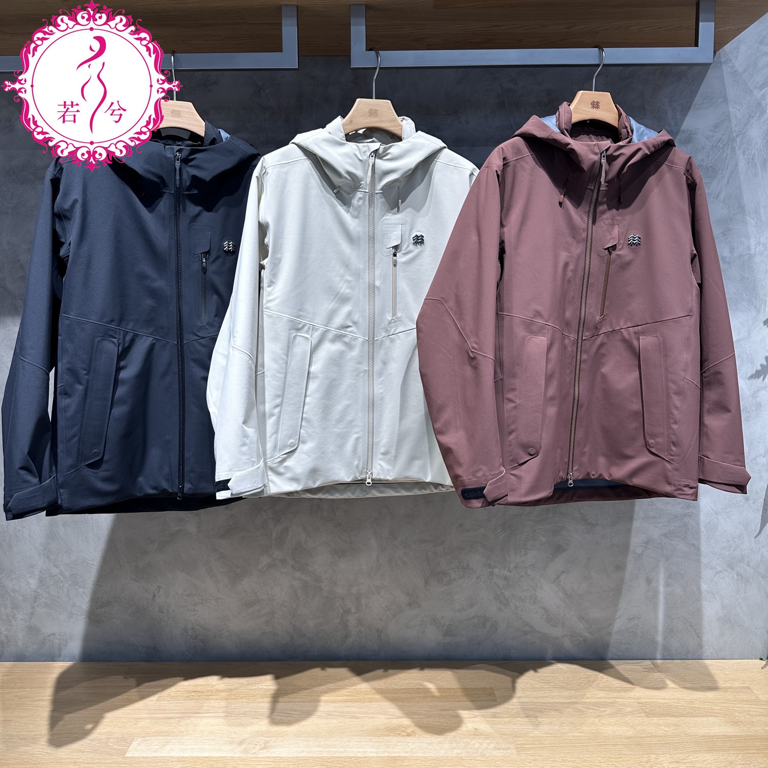 KOLON SPORT可隆25秋冬男士棉服透湿三合一夹克冲锋衣LHJK5WN085