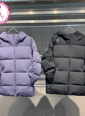 DESCENTE迪桑特2025冬季男士综训训练防钻绒连帽羽绒服D5431TDJ50