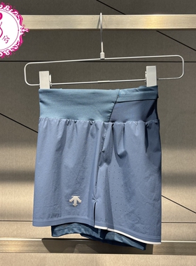 DESCENTE迪桑特2025夏季女士跑步运动梭织短裤D5232RHR06