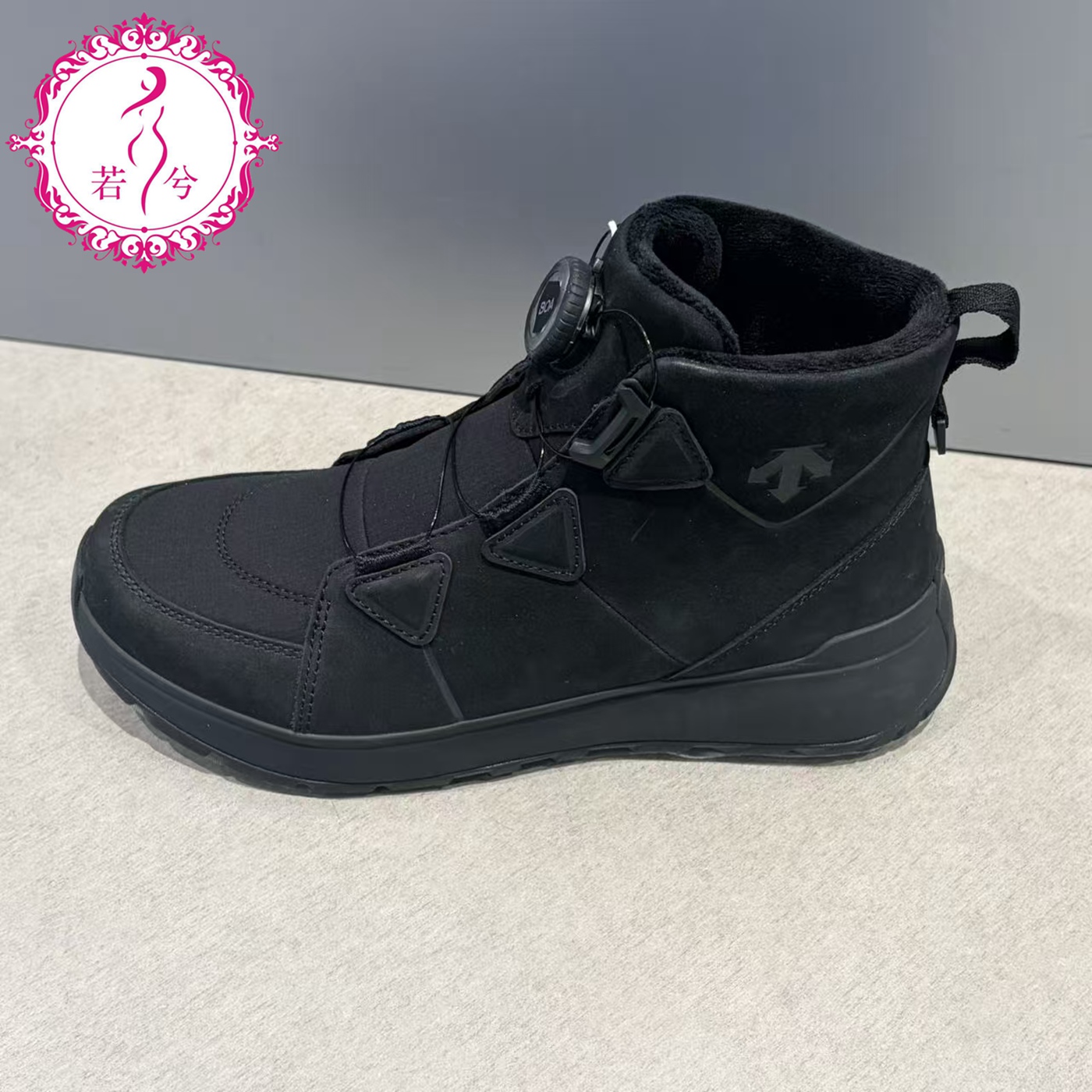 DESCENTE迪桑特2025冬季男女款缓震加绒保暖中帮雪地靴D5431SBT24