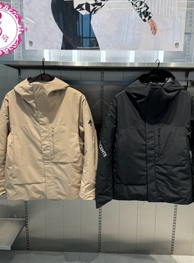 DESCENTE迪桑特冬季男女同款跑步休闲连帽保暖棉服D4433OPD60