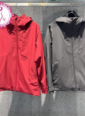 DESCENTE迪桑特26春男士抓绒内胆防风防水三合一两件套D6131STT50