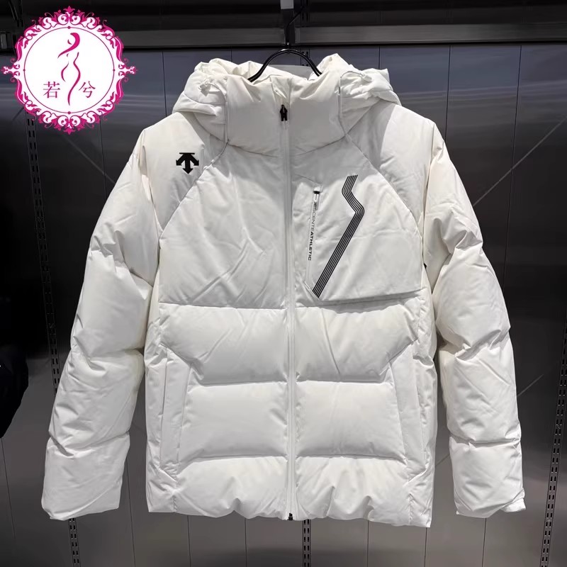 DESCENTE迪桑特2年冬经典款男士运动连帽保暖羽绒服D4431TDJ36A