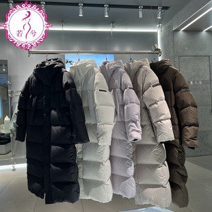 DESCENTE迪桑特24冬季男女长款鹅绒羽绒服D4431SDJ63/D4432SDJ95