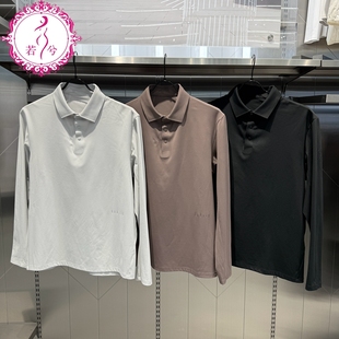 POLO衫 长袖 D4331DPL89 DUALIS都市通勤男士 DESCENTE迪桑特秋季