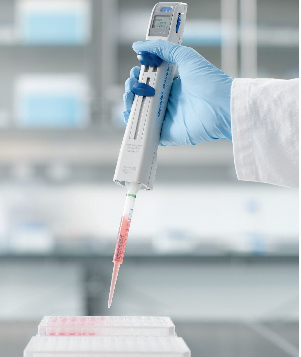 eppendorf艾本德multipette m4手动连续分液器启动套装1ul-10ml