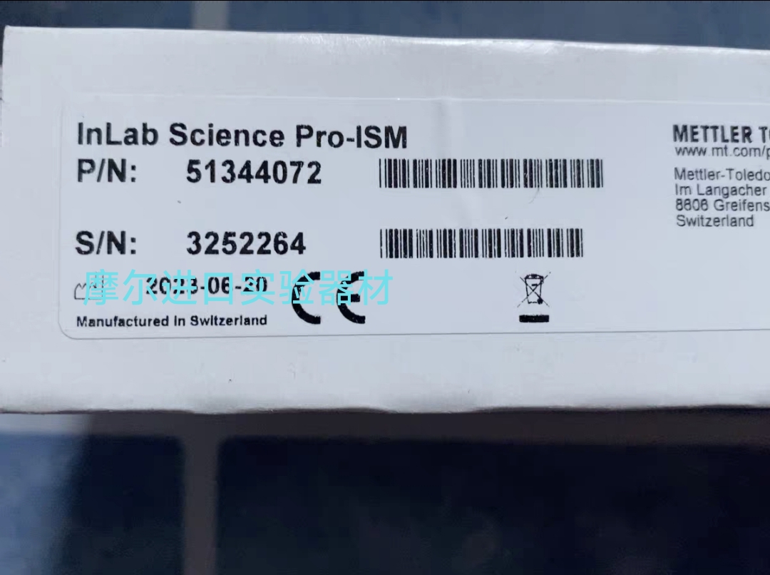 梅特勒托利多 Inlab Science Pro-ISM电极 型号51344072 全新现货